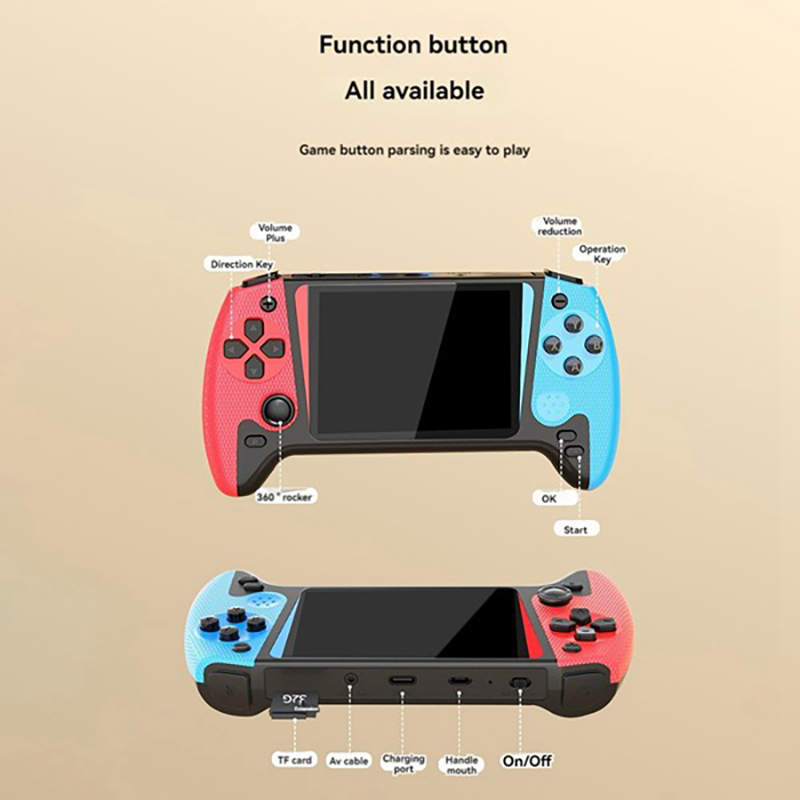 Retro Gaming Portable - Q21 Retro Portable Game Console, 3.5-inch