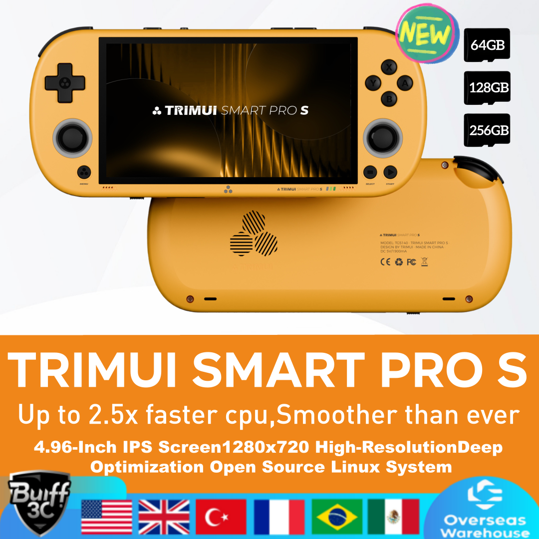 Retro Gaming Joystick - Trimui Smart Pro S Handheld Game
