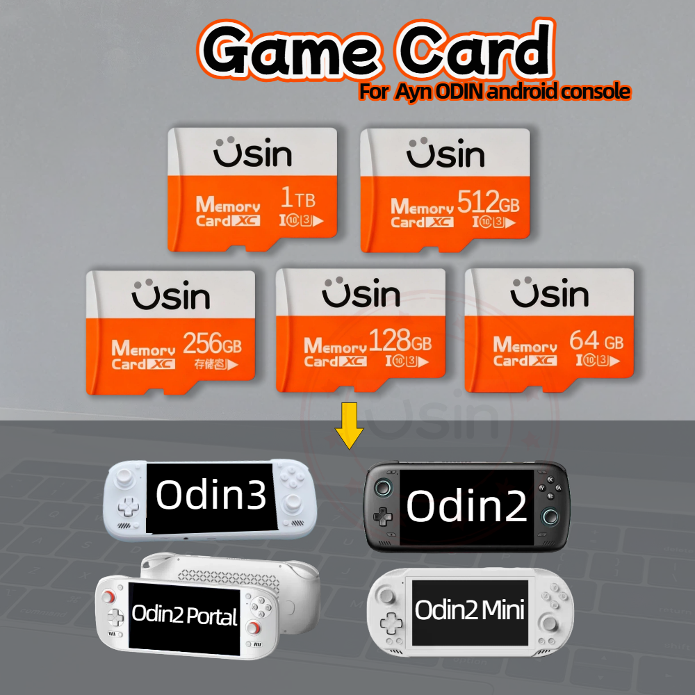 Retro Gaming Portable - Game SD Card For Ayn ODIN3