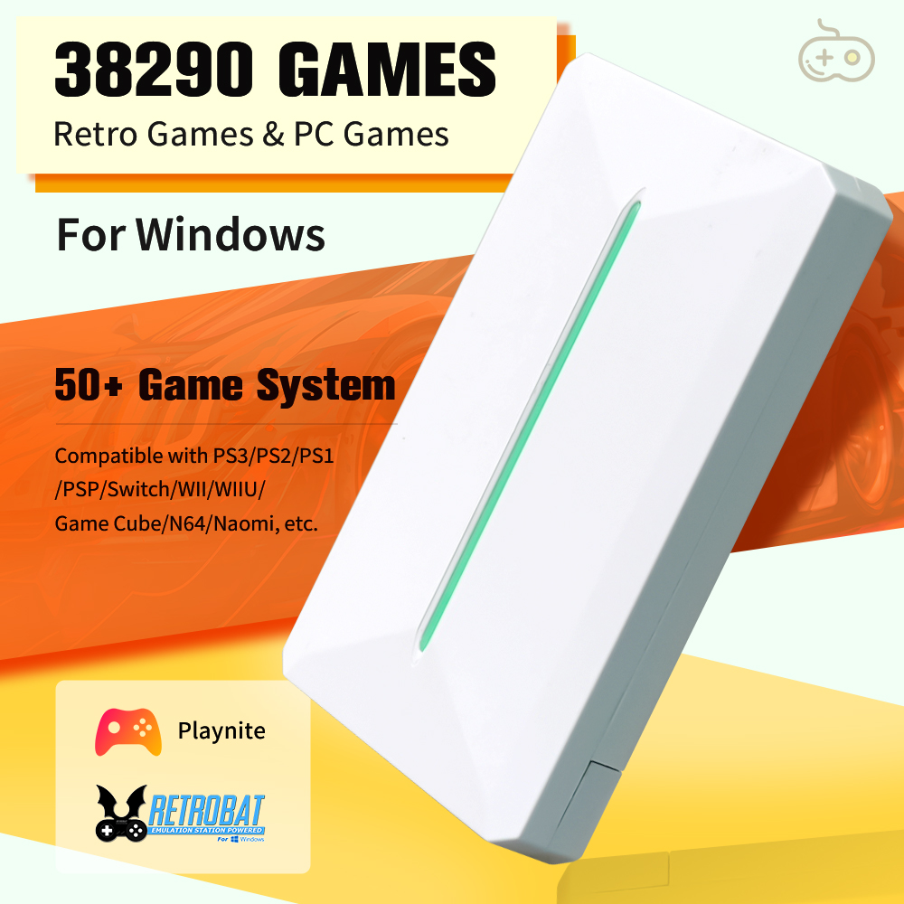 Retro Gaming Emulator - Retro Gaming External Hard Disk For