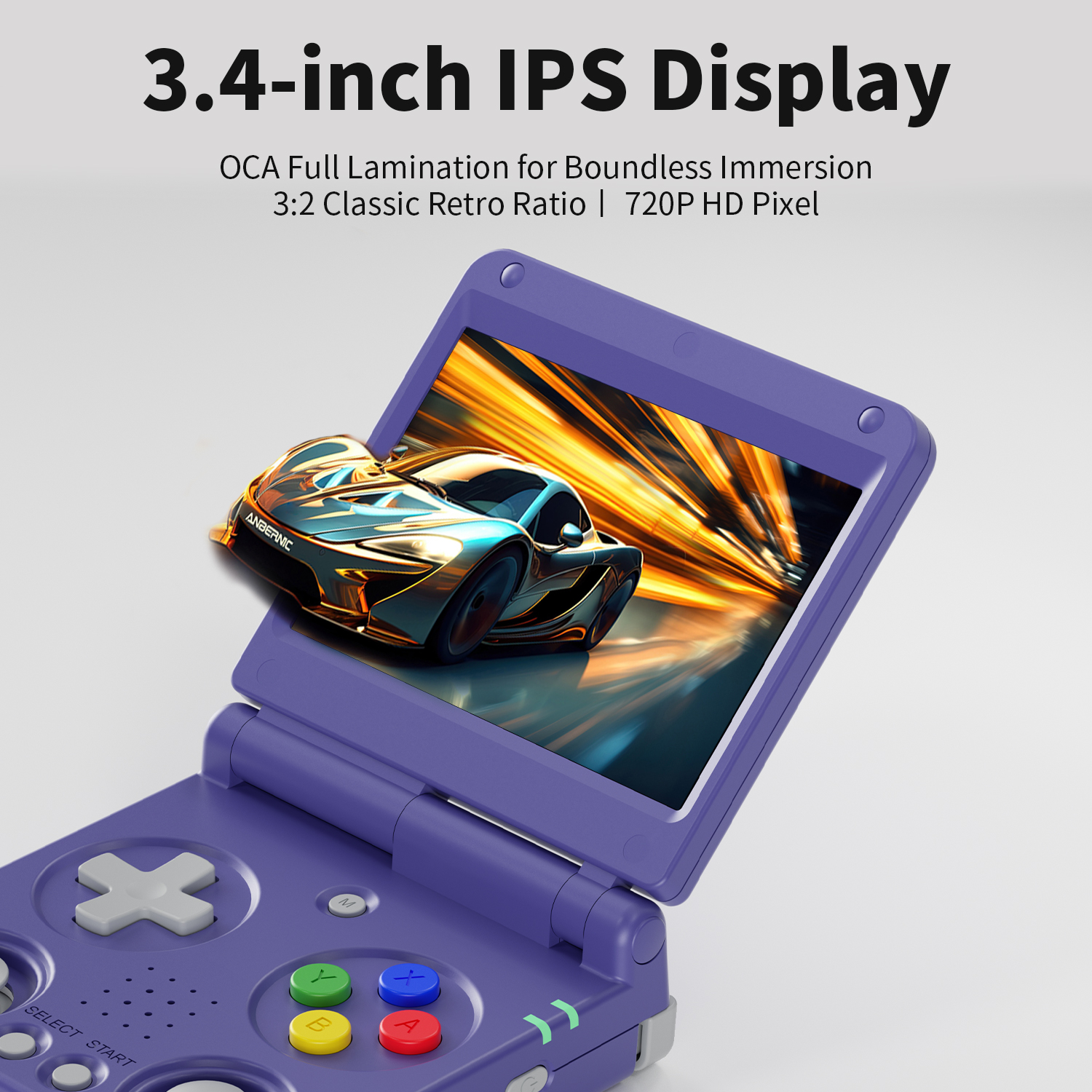 Anbernic RG34XXSP RG35XXSP Fli - Retro Gaming Com review and price