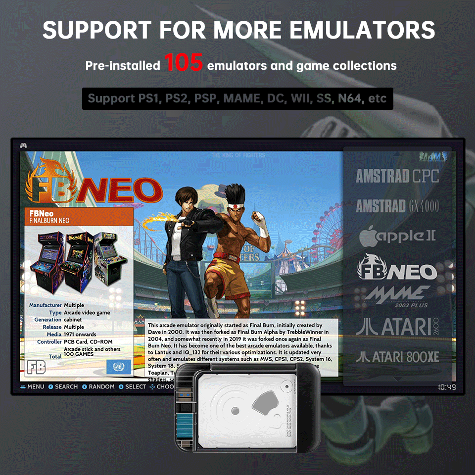 Retrobat 2T Portable  External - Retro Gaming Emulator review and price