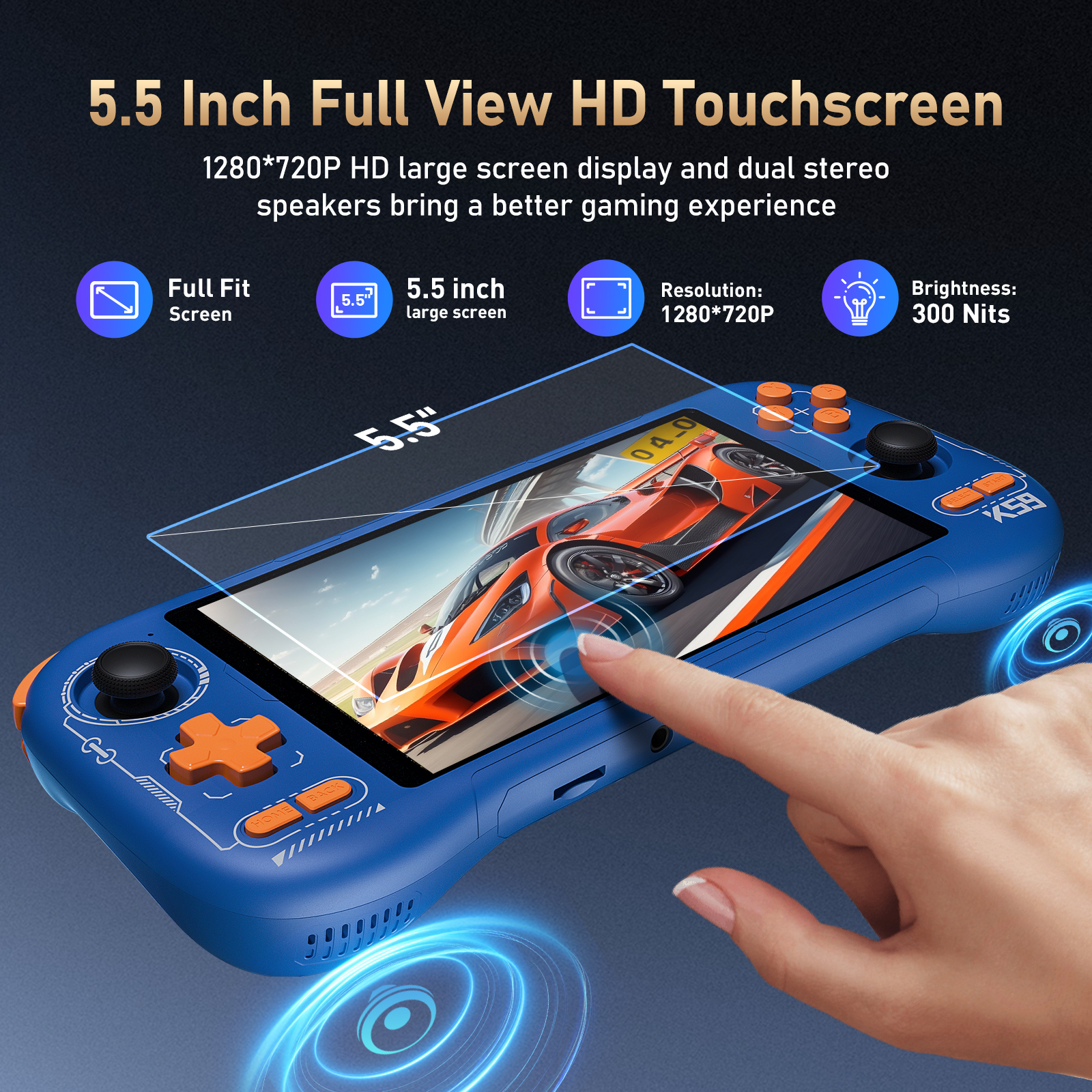 K59 Pro Android 14 Handheld Ga - Retro Gaming Com review and price