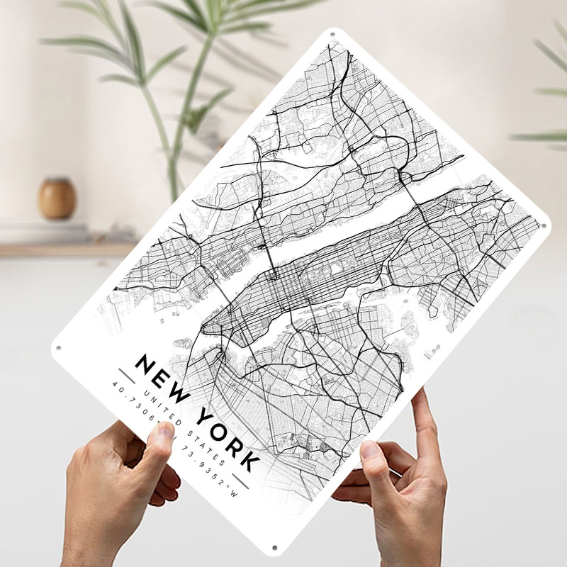 New York City Map Poster Custo - Retro Gaming York review and price
