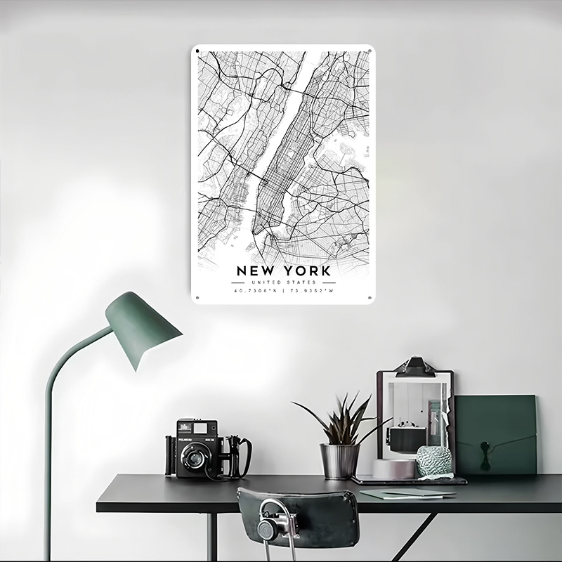 New York City Map Poster Custo - Retro Gaming York review and price