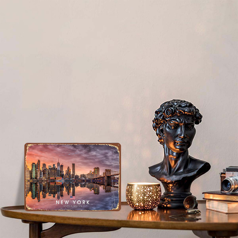 New York City Printed Poster C - Retro Gaming York review and price