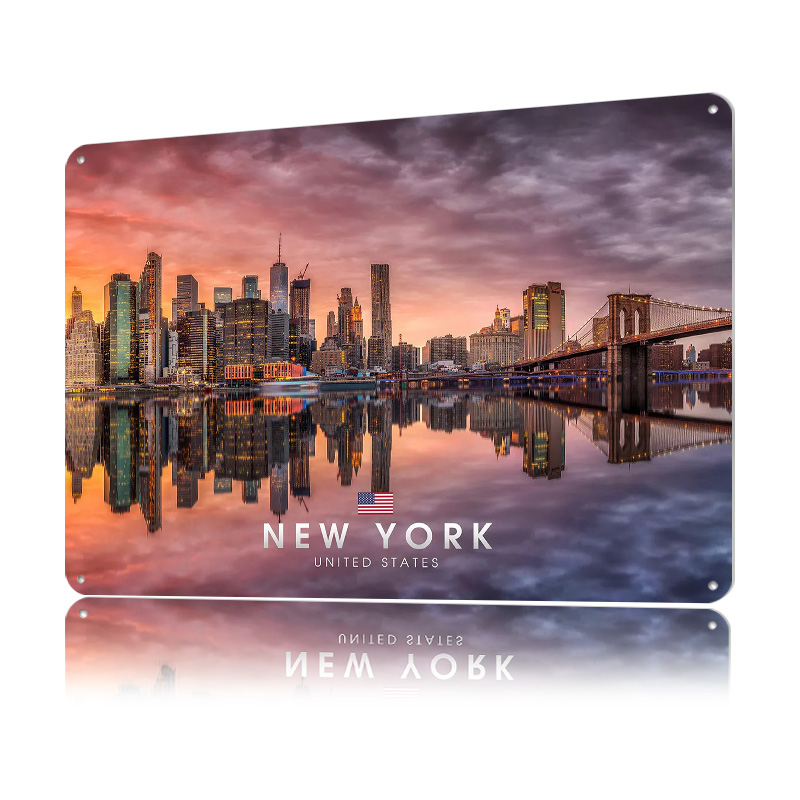 New York City Printed Poster C - Retro Gaming York review and price