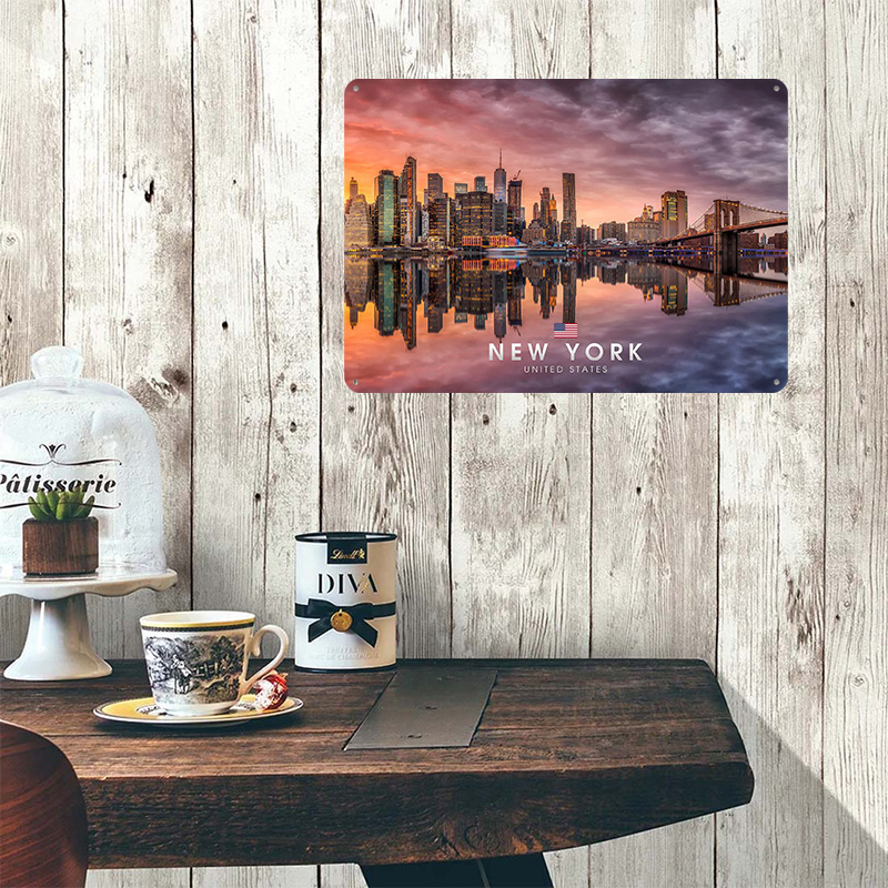 New York City Printed Poster C - Retro Gaming York review and price