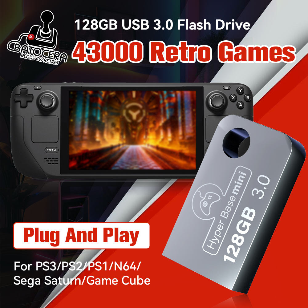 Batocera 128G Gaming Stick Wit - Retro Gaming Com review and price