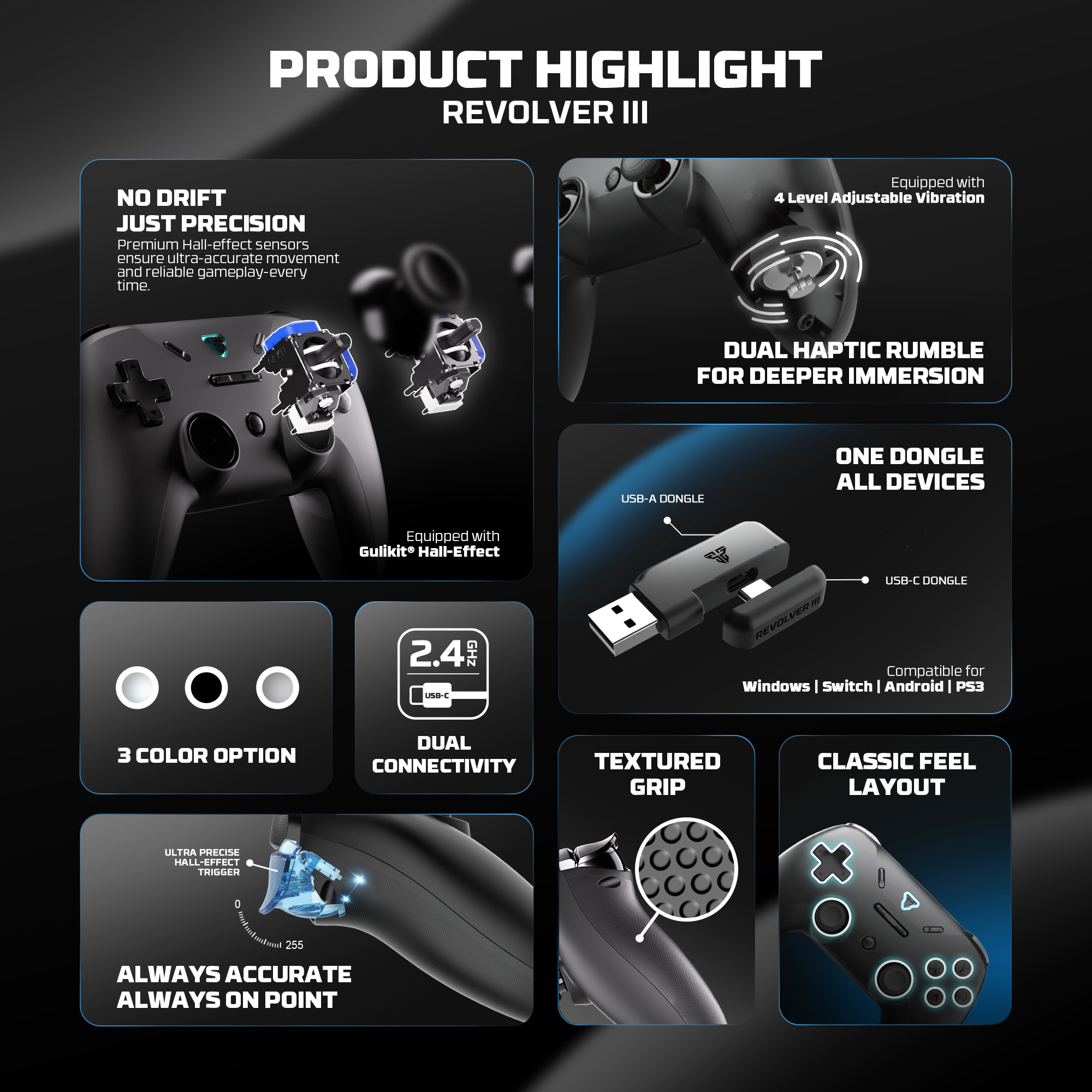 FANTECH REVOLVER III WGP12S Ga - Retro Gaming Joystick review and price