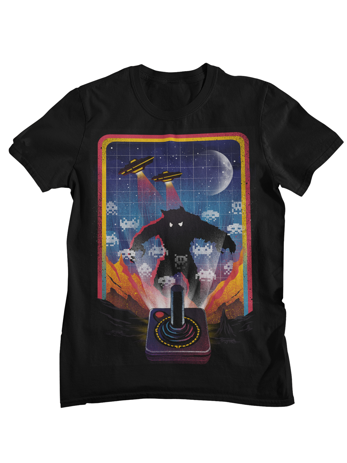Retro Space Invaders Monster J - Retro Gaming Joystick review and price