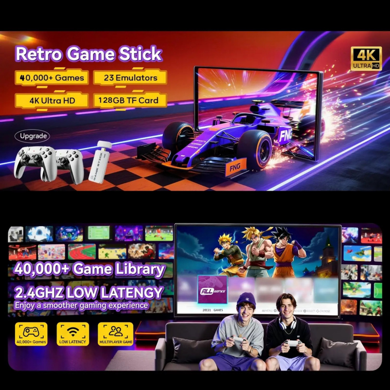 M15 Plus Retro Gaming Console  - Retro Gaming Hdmi Stick review and price