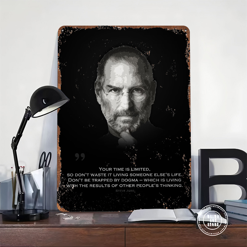 Steve Jobs Printed Poster Cust - Retro Gaming Jobs review and price