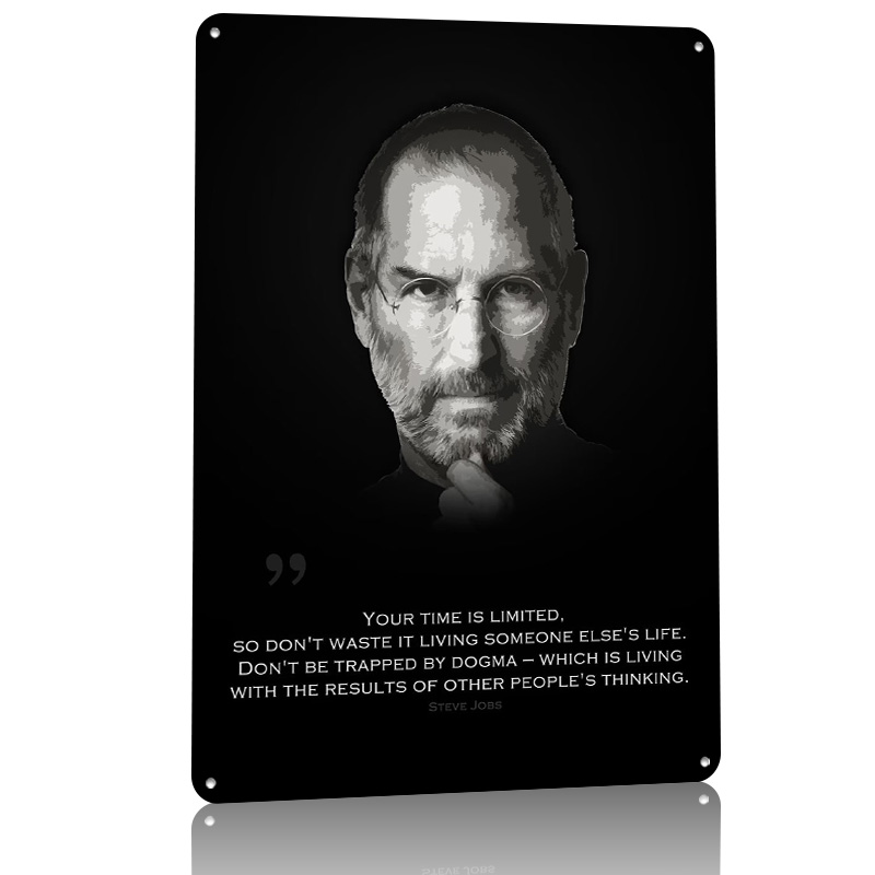 Steve Jobs Printed Poster Cust - Retro Gaming Jobs review and price