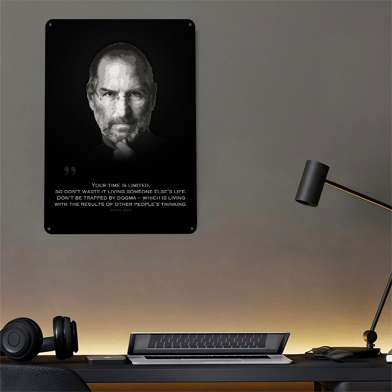 Steve Jobs Printed Poster Cust - Retro Gaming Jobs review and price
