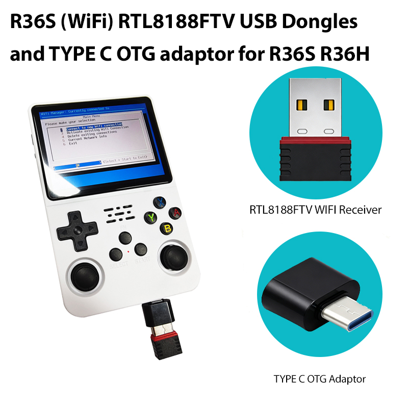 2026 R36S (WiFi) RTL8188FTV US - Retro Gaming Handheld 2026 review and price