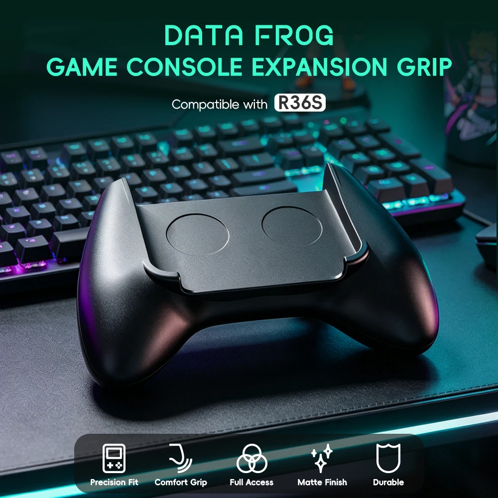 Data Frog R36S Game Grip Ergon - Retro Gaming Portable review and price