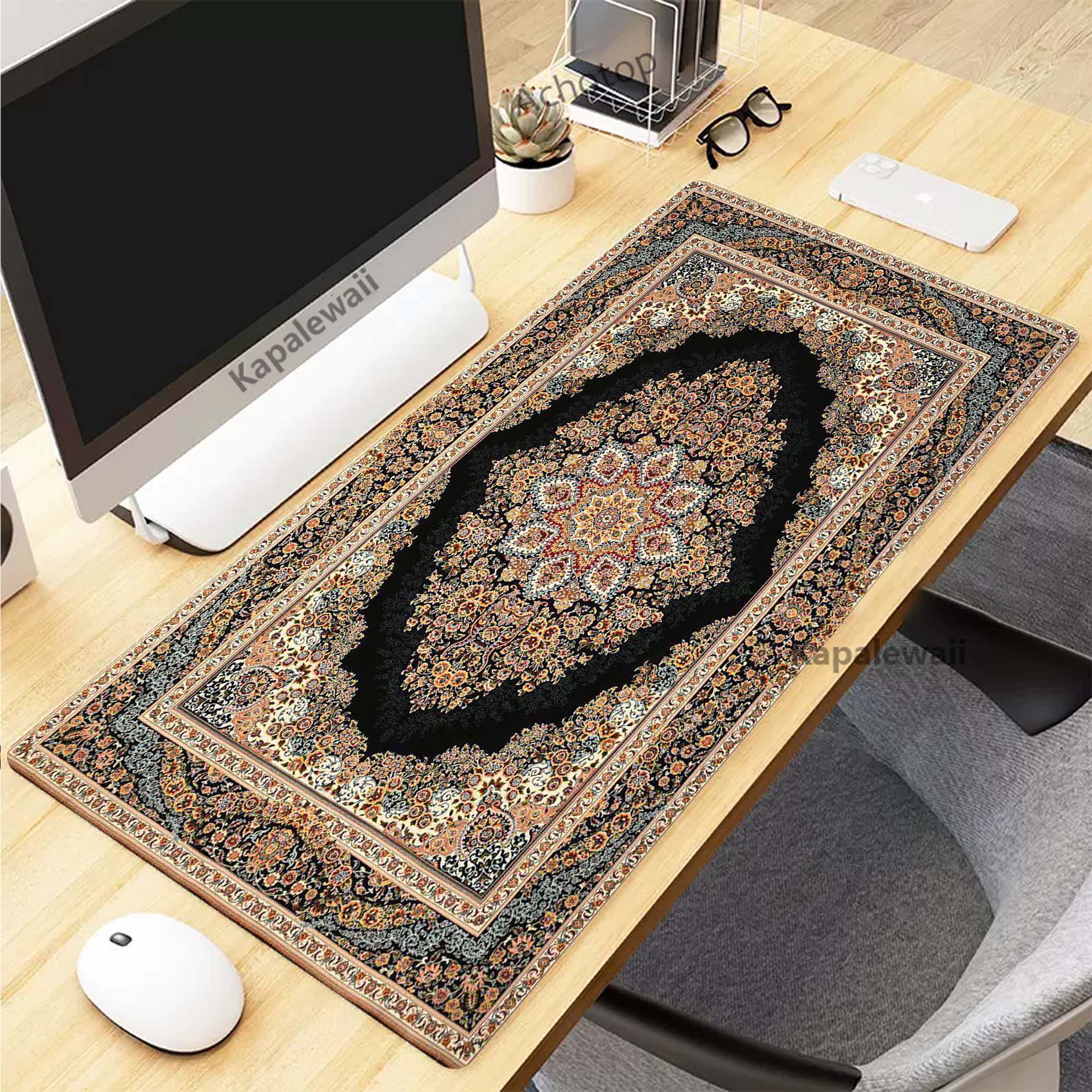 Retro Persian Carpet Mouse Pad - Retro Gaming Com review and price