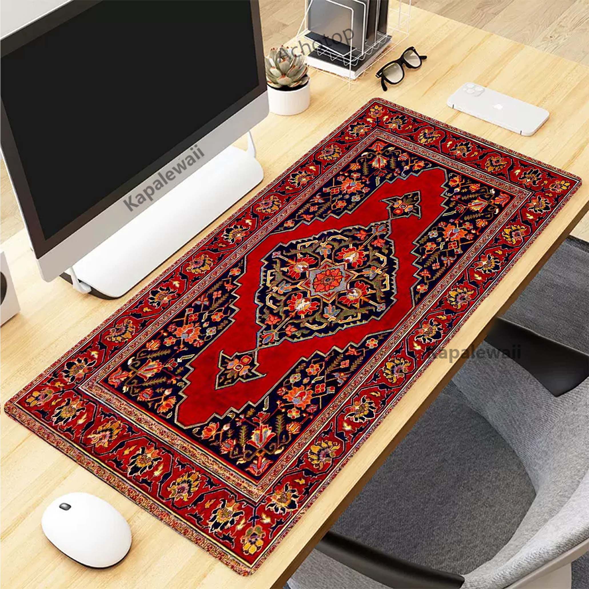 Retro Persian Carpet Mouse Pad - Retro Gaming Com review and price