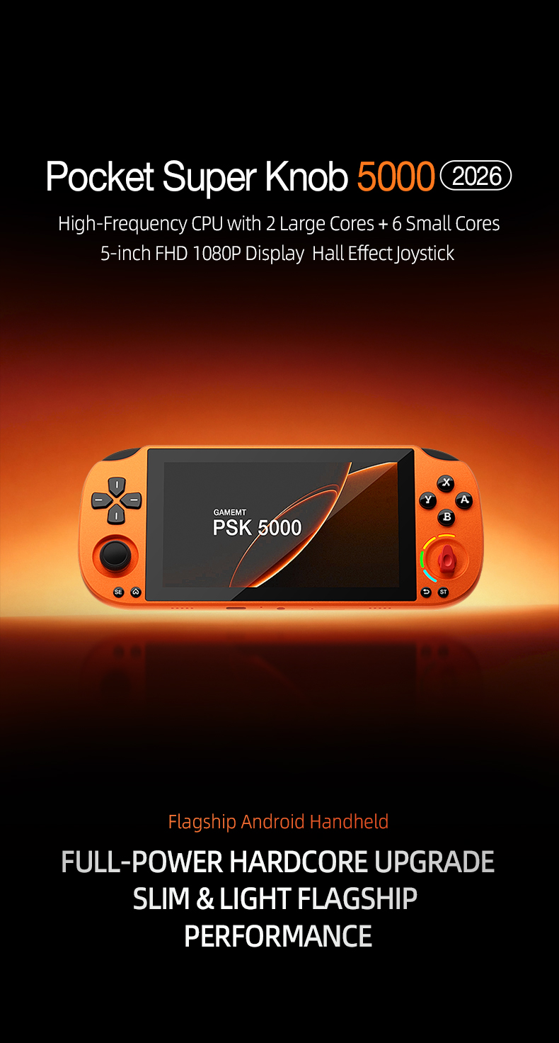 2026 New PSK5000 Handheld Game - Retro Gaming Handheld 2026 review and price