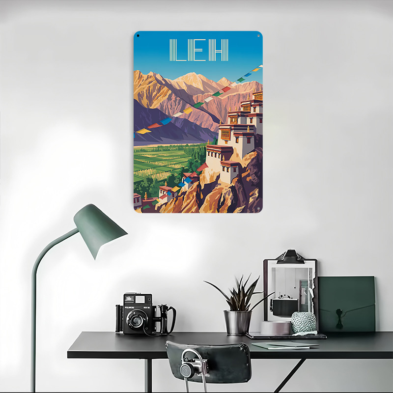 Leh India Travel Printed Poste - Retro Gaming India review and price