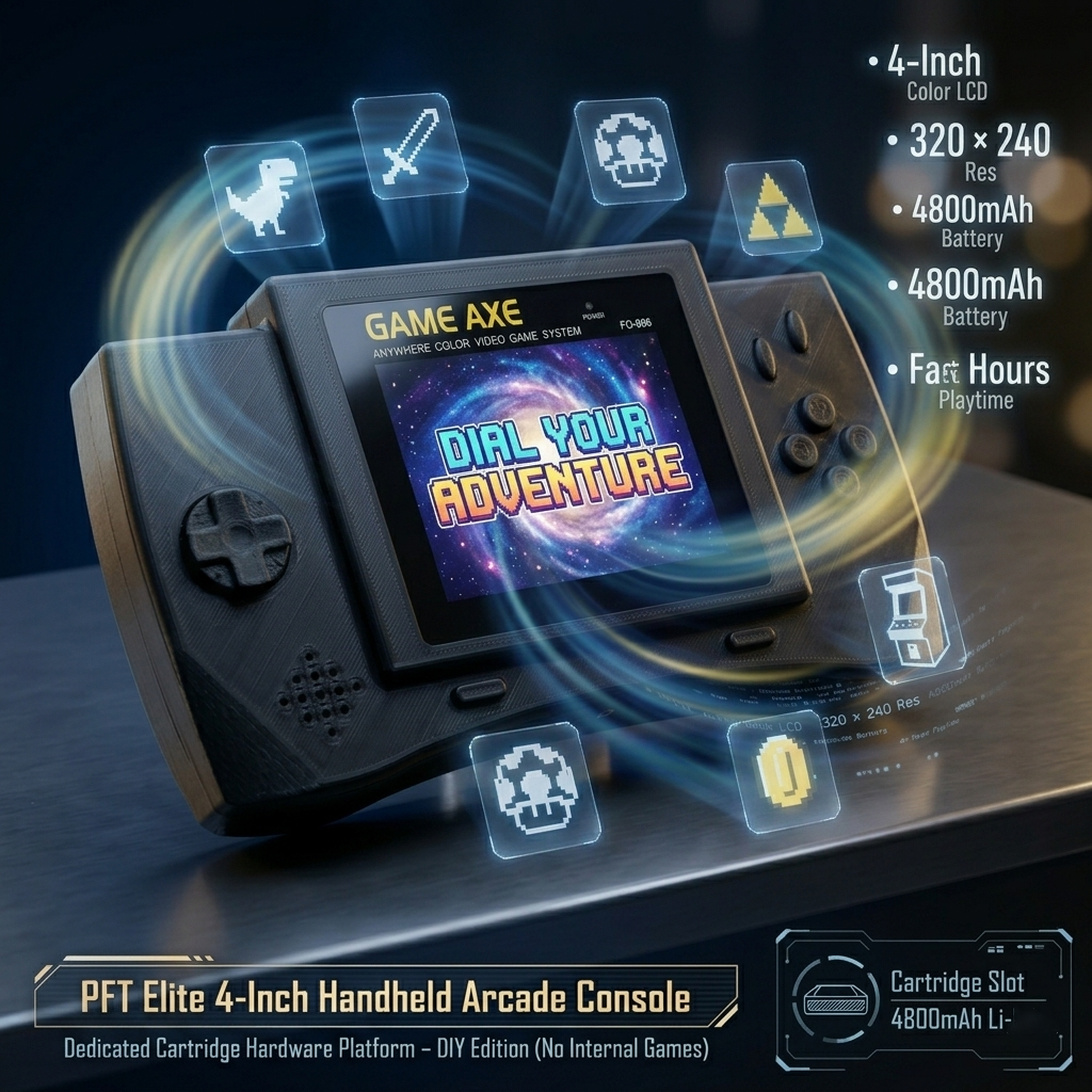PFT Elite 4-Inch Handheld Arca - Retro Gaming Portable review and price