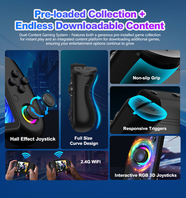 2026 New RG43H Pro Open Source - Retro Gaming Handheld 2026 review and price
