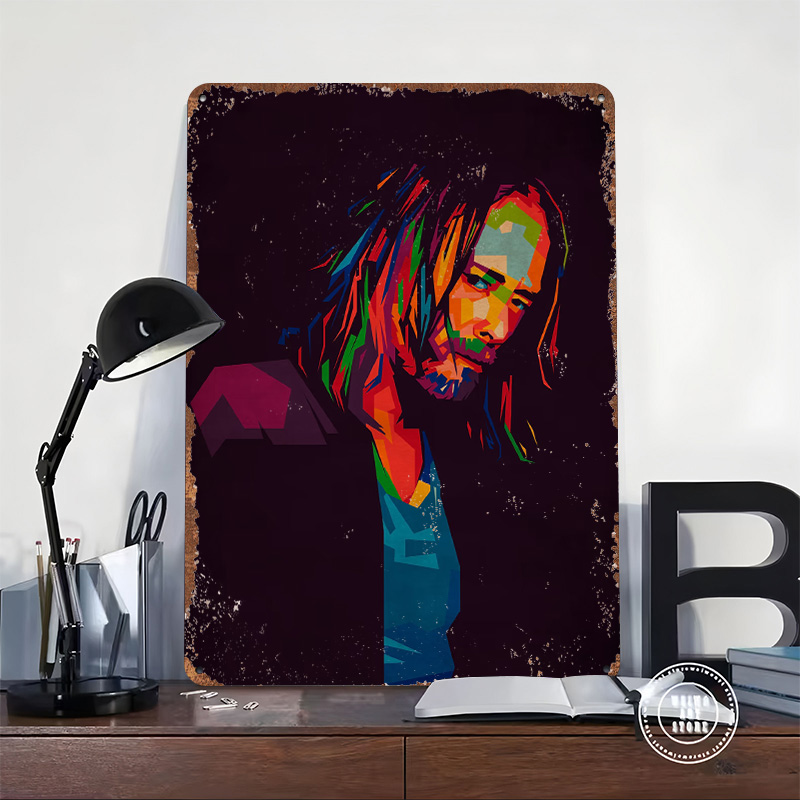 Thom Yorke Metal Poster Custom - Retro Gaming York review and price