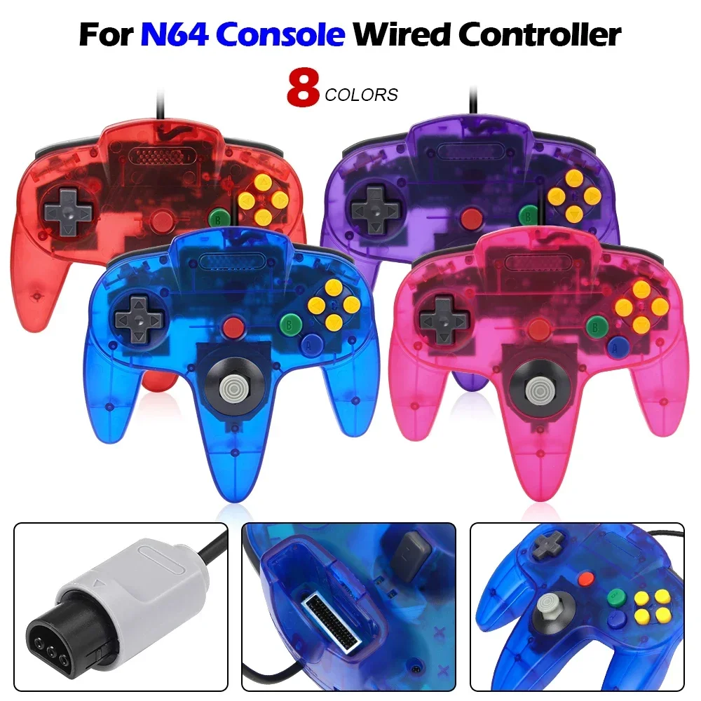 NEW Wired Gamepad for N64 Cons - Retro Gaming Joystick review and price