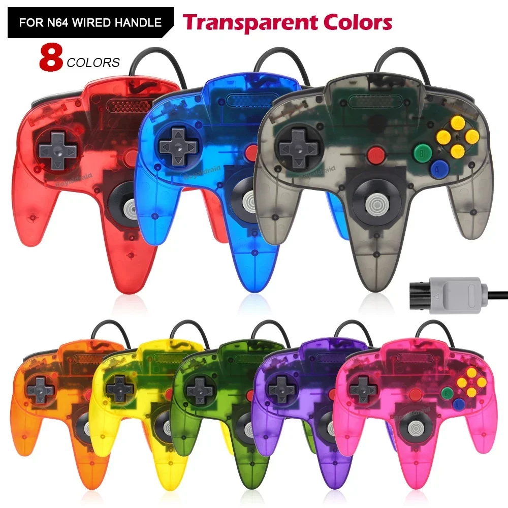 NEW Wired Gamepad for N64 Cons - Retro Gaming Joystick review and price