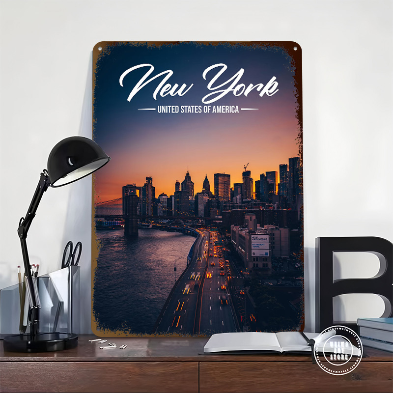 New York Printed Poster Custom - Retro Gaming York review and price