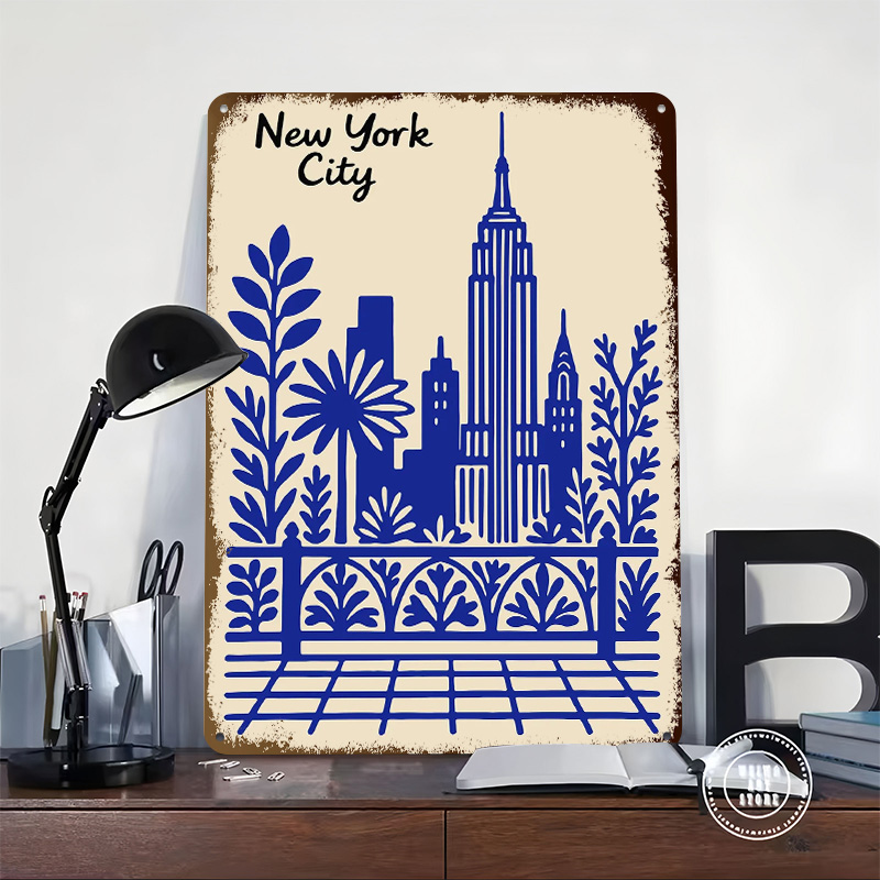 New York City Blue Poster Cust - Retro Gaming York review and price