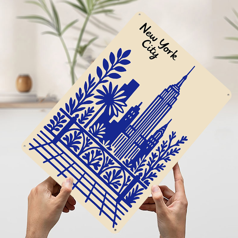 New York City Blue Poster Cust - Retro Gaming York review and price