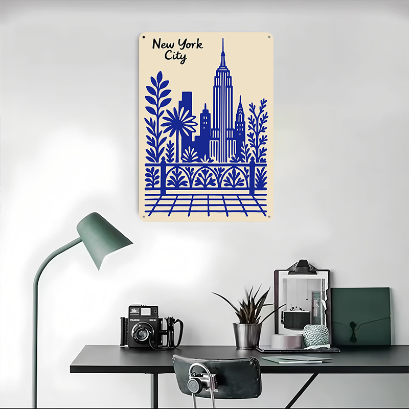 New York City Blue Poster Cust - Retro Gaming York review and price