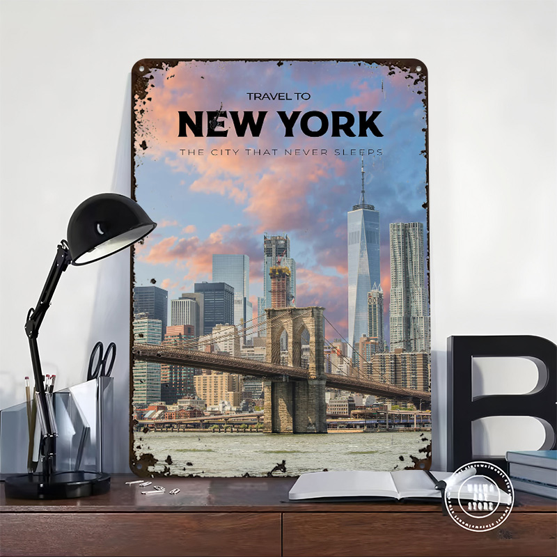 New York Travel Print Poster C - Retro Gaming York review and price