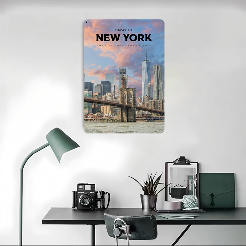 New York Travel Print Poster C - Retro Gaming York review and price