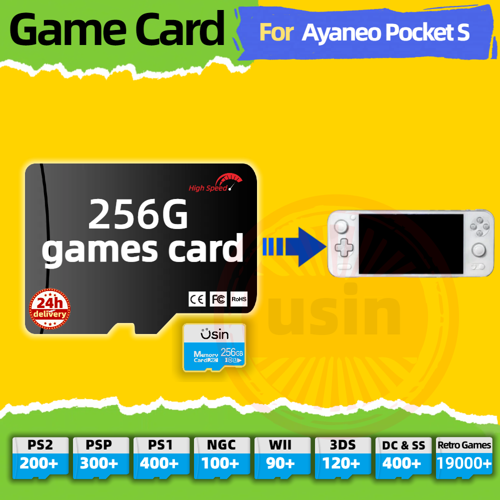 Game Card For Ayaneo Pocket S  - Retro Gaming Portable review and price