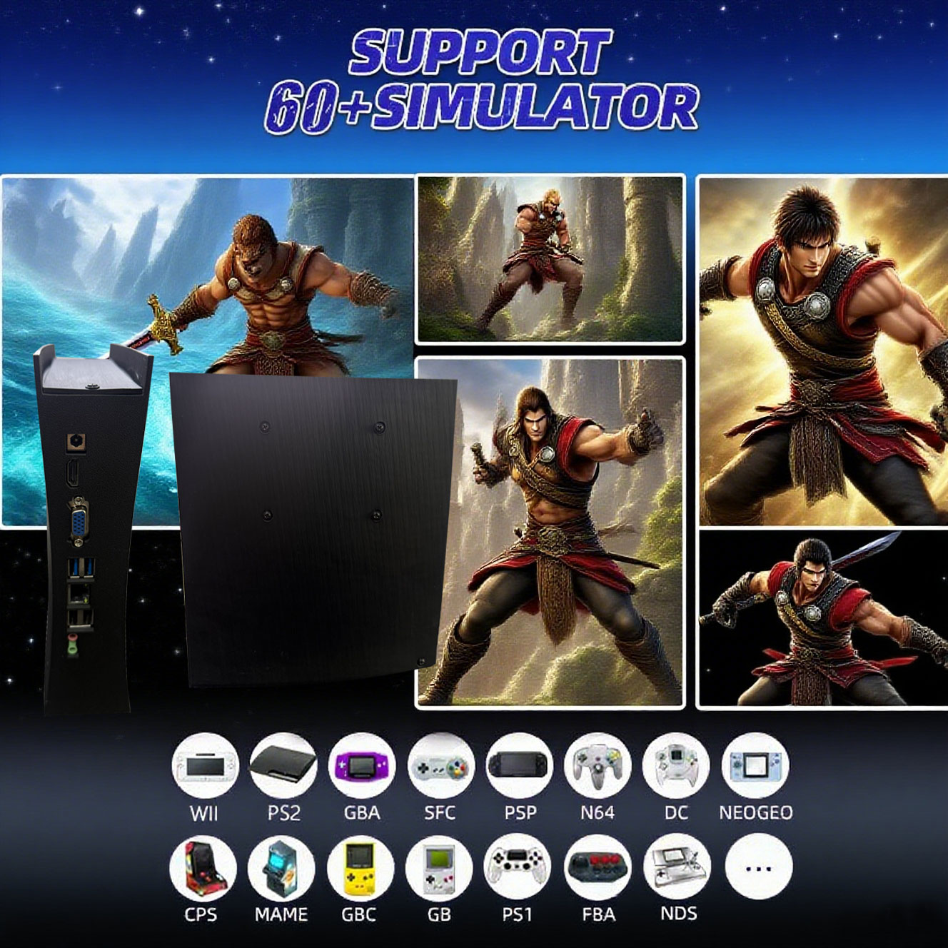 60+Emulators BS5 500GB Retro G - Retro Gaming Emulator review and price