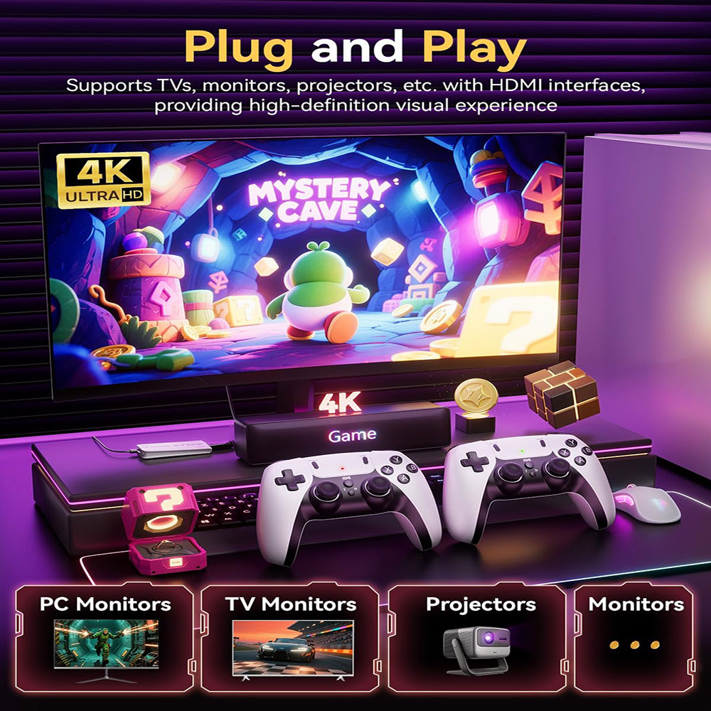 4K Game Stick Pro 20000+ Retro - Retro Gaming Hdmi Stick review and price