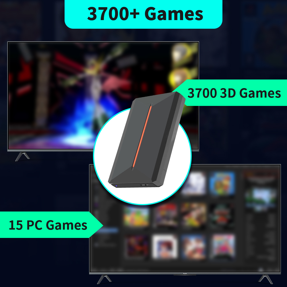 Launchbox OS 500GB Portable Ga - Retro Gaming Com review and price