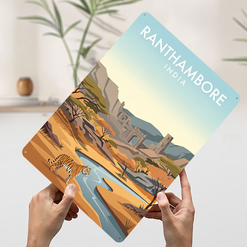 Ranthambore India Poster Custo - Retro Gaming India review and price