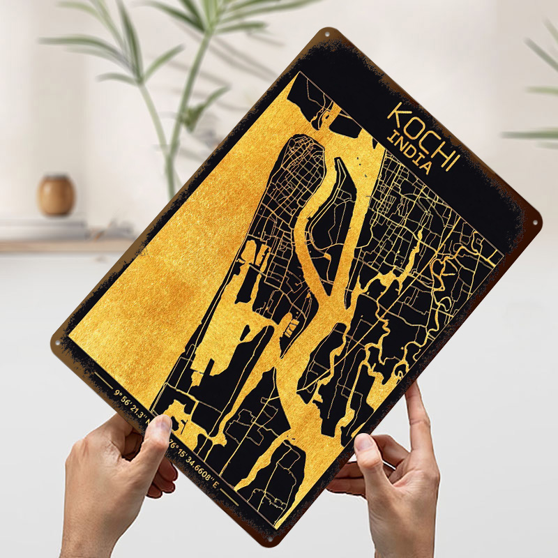 Kochi Kerala India Printed Pos - Retro Gaming India review and price