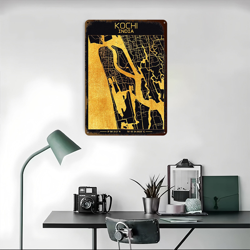 Kochi Kerala India Printed Pos - Retro Gaming India review and price