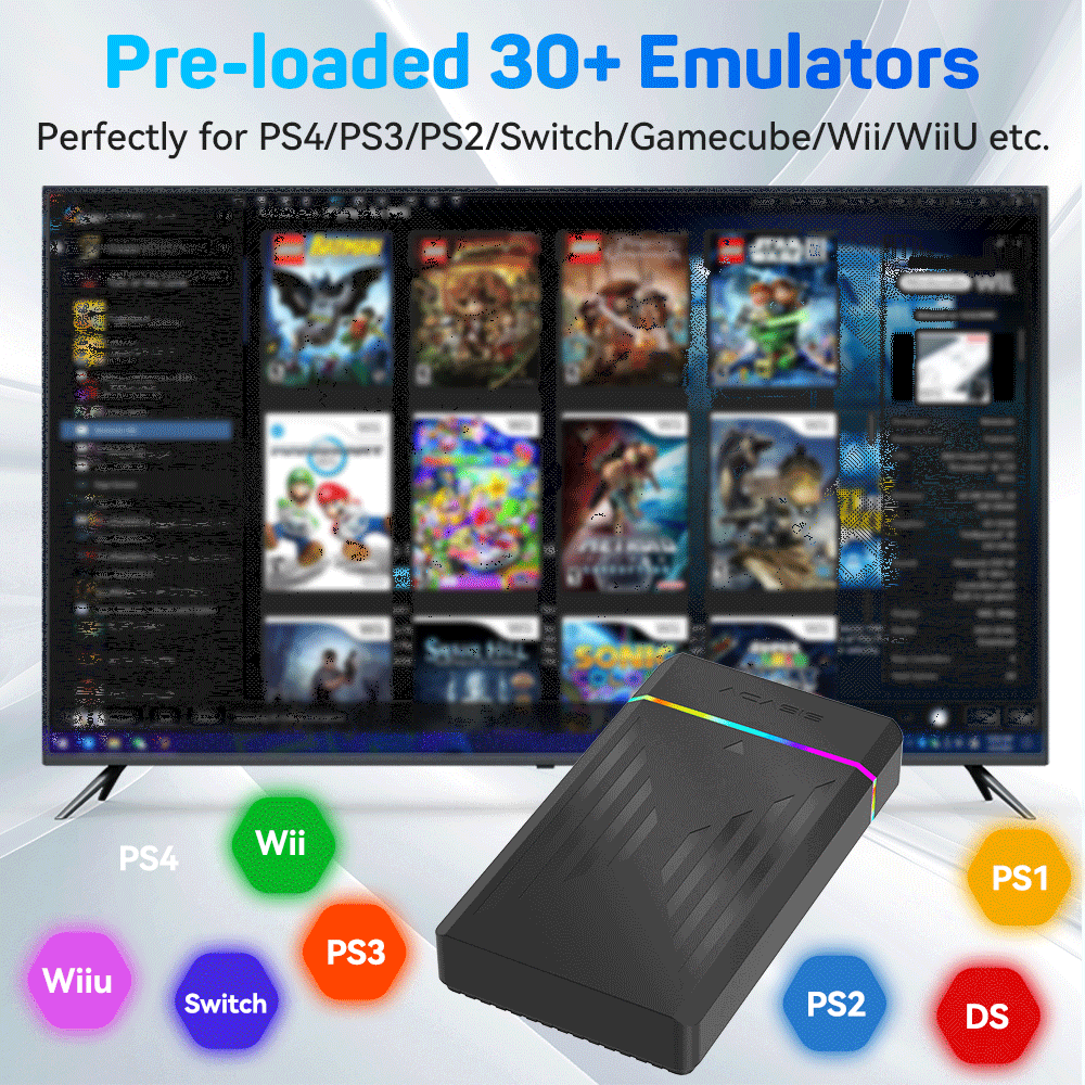 3TB Portable Gaming HDD Launch - Retro Gaming Portable review and price